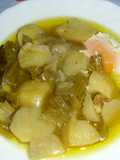 Patata con cardillo