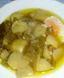 Patata con cardillo