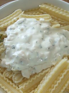 Una foto de Capricci con salsa philadelphia