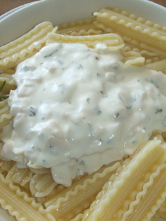 Una foto de Capricci con salsa philadelphia