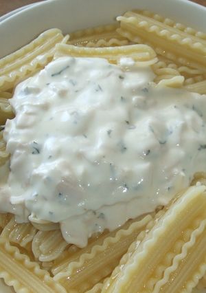 Una foto de Capricci con salsa philadelphia