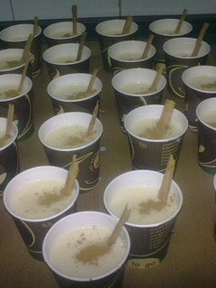Una foto de Dulce de arroz con leche