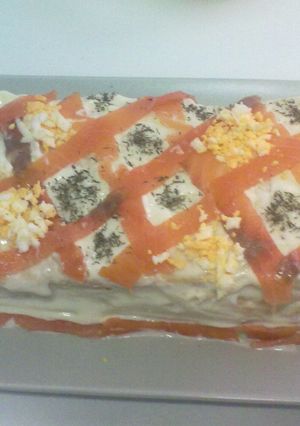 Una foto de Brazo de salmón
