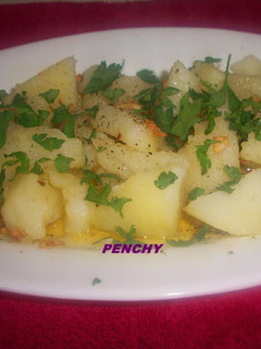 Una foto de Patatas a lo pobre, económicas