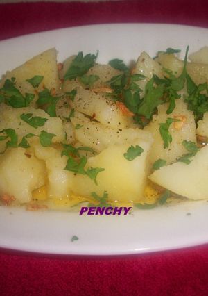 Una foto de Patatas a lo pobre, económicas