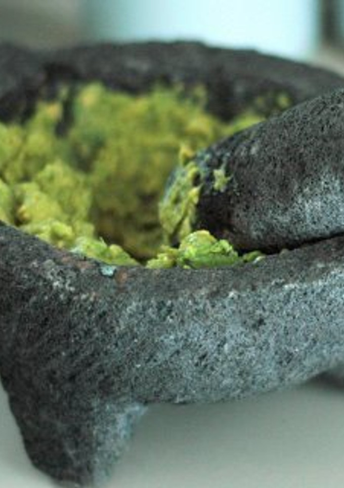 Una foto de Guacamole estilo DF