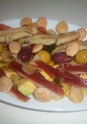 Una foto de Ensalada estrella
