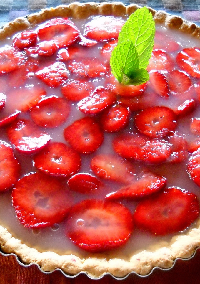 Una foto de Tarta de fresones