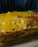 Lasaña a mi estilo puertorriqueño