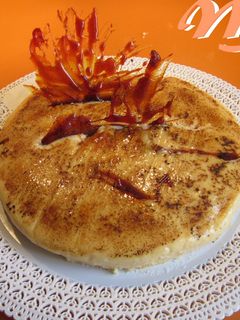 Una foto de Tarta de crema catalana para el día del padre