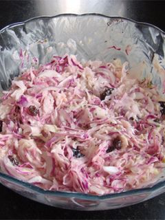 Una foto de Ensalada de repollo sencilla