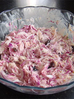 Una foto de Ensalada de repollo sencilla