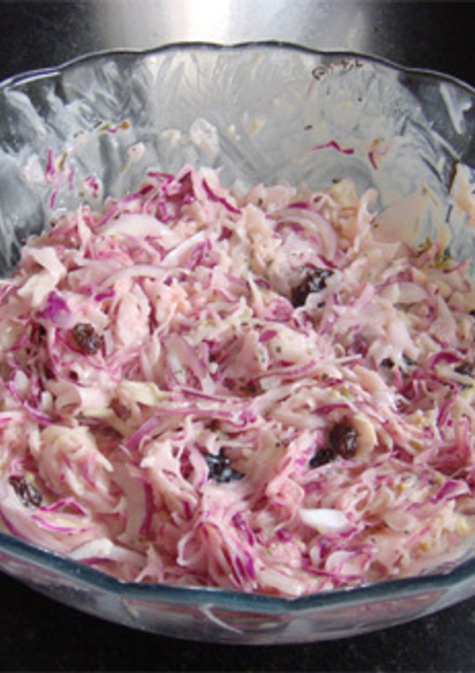 Una foto de Ensalada de repollo sencilla