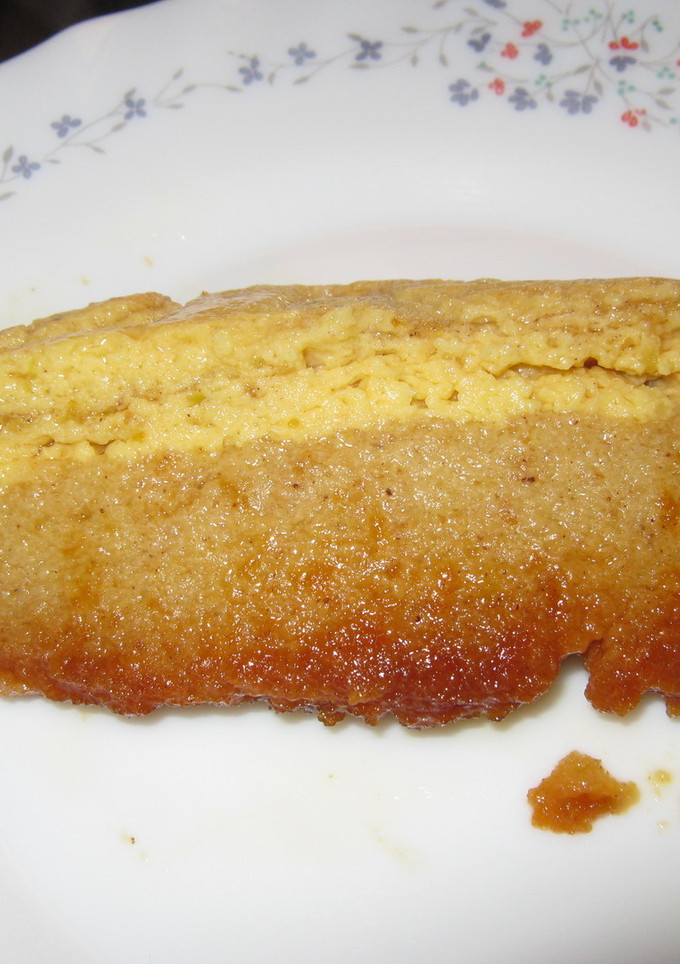 Una foto de Pan de calatrava microondas