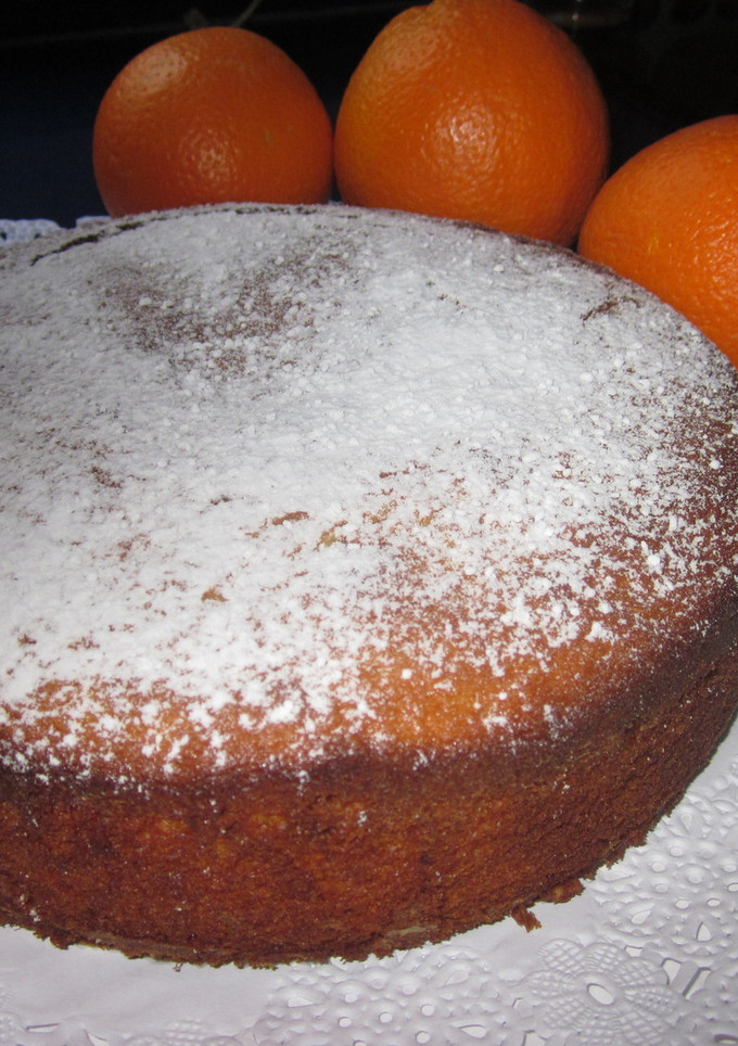 Una foto de Bizcocho de naranja Thermomix