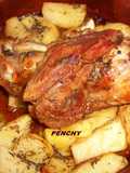 Pork Shanks, Boiled and Oven-Roasted