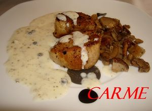 Foto principal de Filet mignon con salsa de queso a la pimienta verde