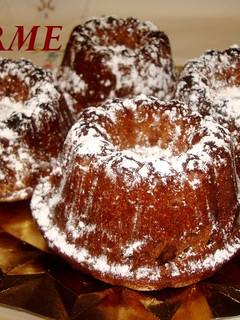 Una foto de Mini kougelhopf con Nutella