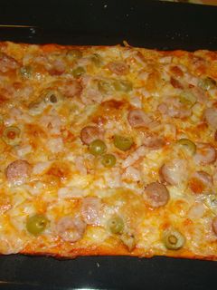 Una foto de Pizza supersencilla