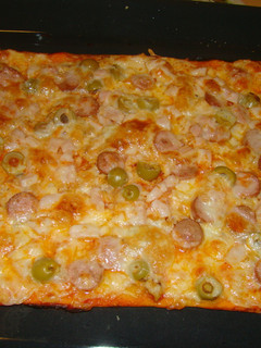 Una foto de Pizza supersencilla