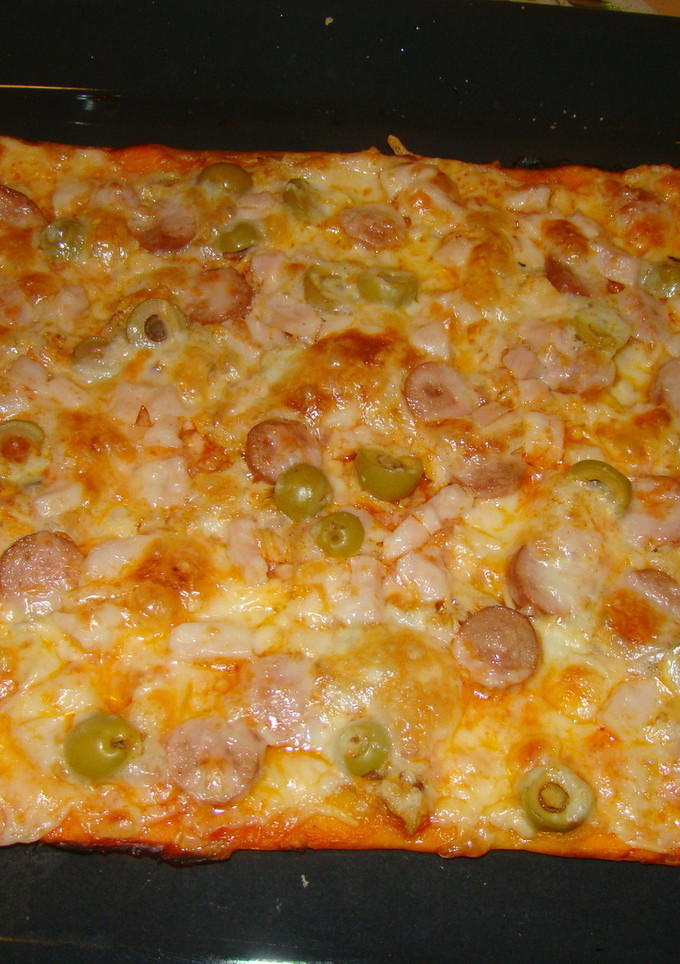 Una foto de Pizza supersencilla
