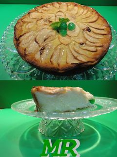 Una foto de Tarta de manzana y arroz