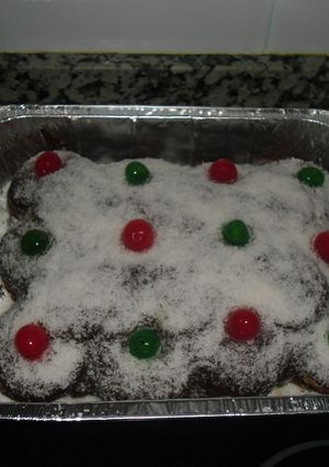 Una foto de Cómo preparar pastel de galletas y chocolate