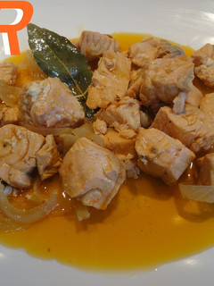 Una foto de Salmón en escabeche
