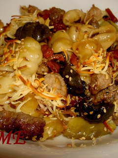 Una foto de Gnocchi delicioso con sésamo