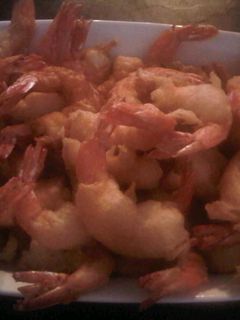 Una foto de Langostinos tempurizados 