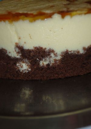 Una foto de Tarta mousse de naranja