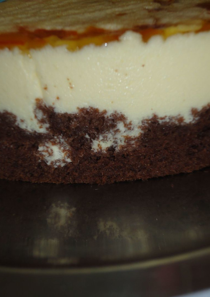 Una foto de Tarta mousse de naranja