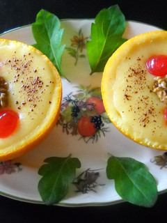 Foto principal de Naranjas rellenas con crema de queso