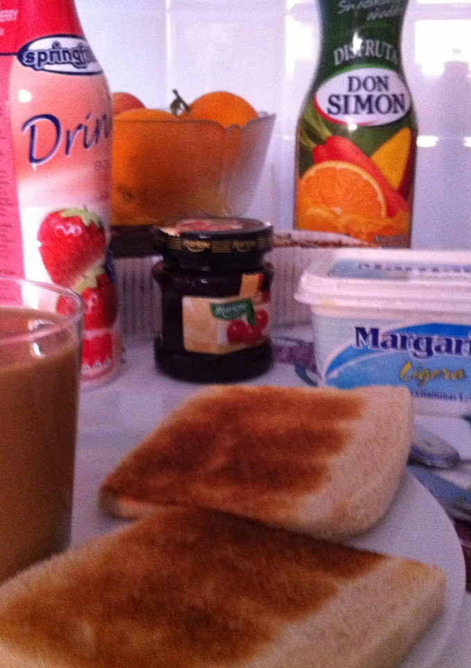 Una foto de Desayuno completo