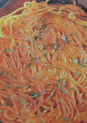 Una foto de Tortilla de pasta al estilo de mi madre