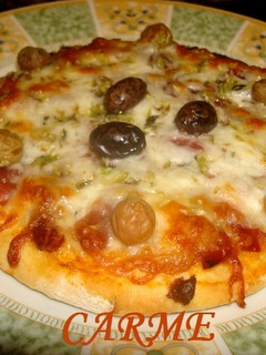 Una foto de Pizzeta sabrosa