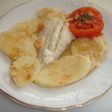 Merluza y verduras al horno