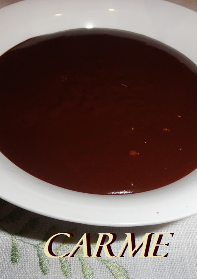 Una foto de Cobertura de chocolate para repostería