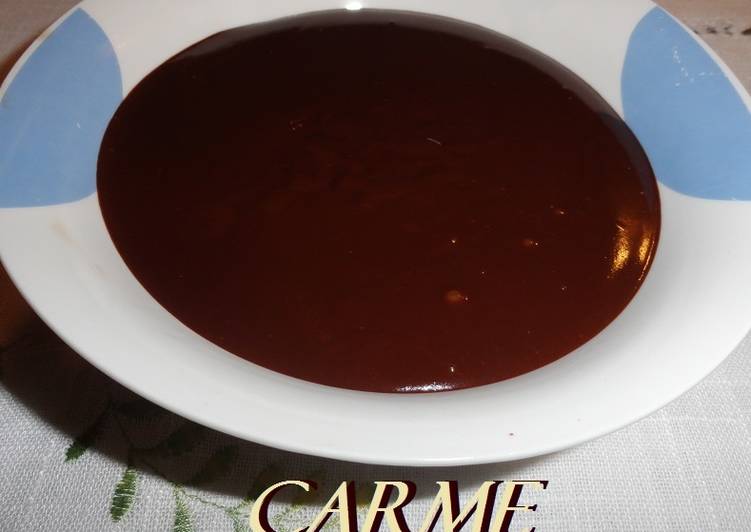 Cobertura de chocolate para repostería