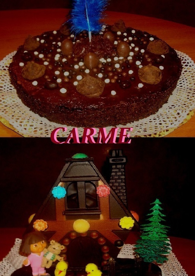 Una foto de Mona de chocolate de Pascua
