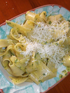 Una foto de Pasta al estilo Jamie Oliver