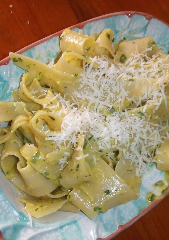Una foto de Pasta al estilo Jamie Oliver