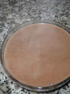 Una foto de Cuajada de chocolate