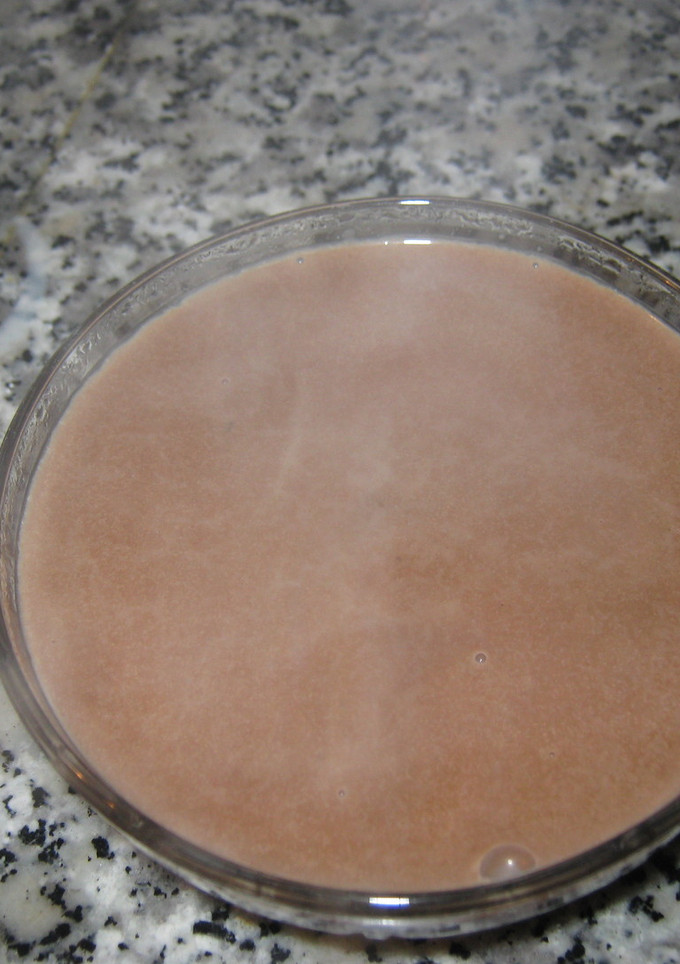 Una foto de Cuajada de chocolate
