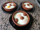 Huevos al plato horno