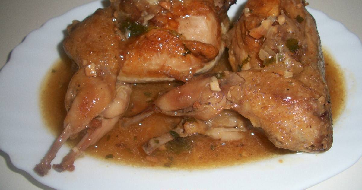 Codornices en salsa de almendras Receta de penchi briones garcia- Cookpad