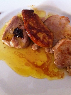 Una foto de Solomillo con foie