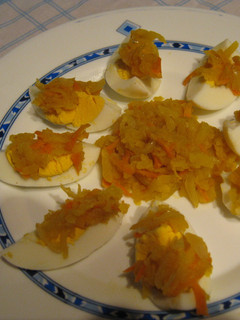 Una foto de Huevos cocidos al curry