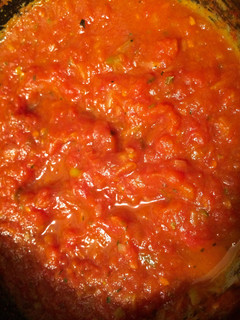 Una foto de Salsa de tomate para pizza