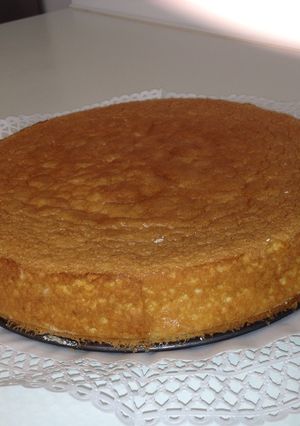 Una foto de Bizcocho o bizcochuelo